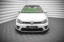VW Golf 7 R 2013-2016 Street Pro Frontsplitter + Splitters V.1 Maxton Design